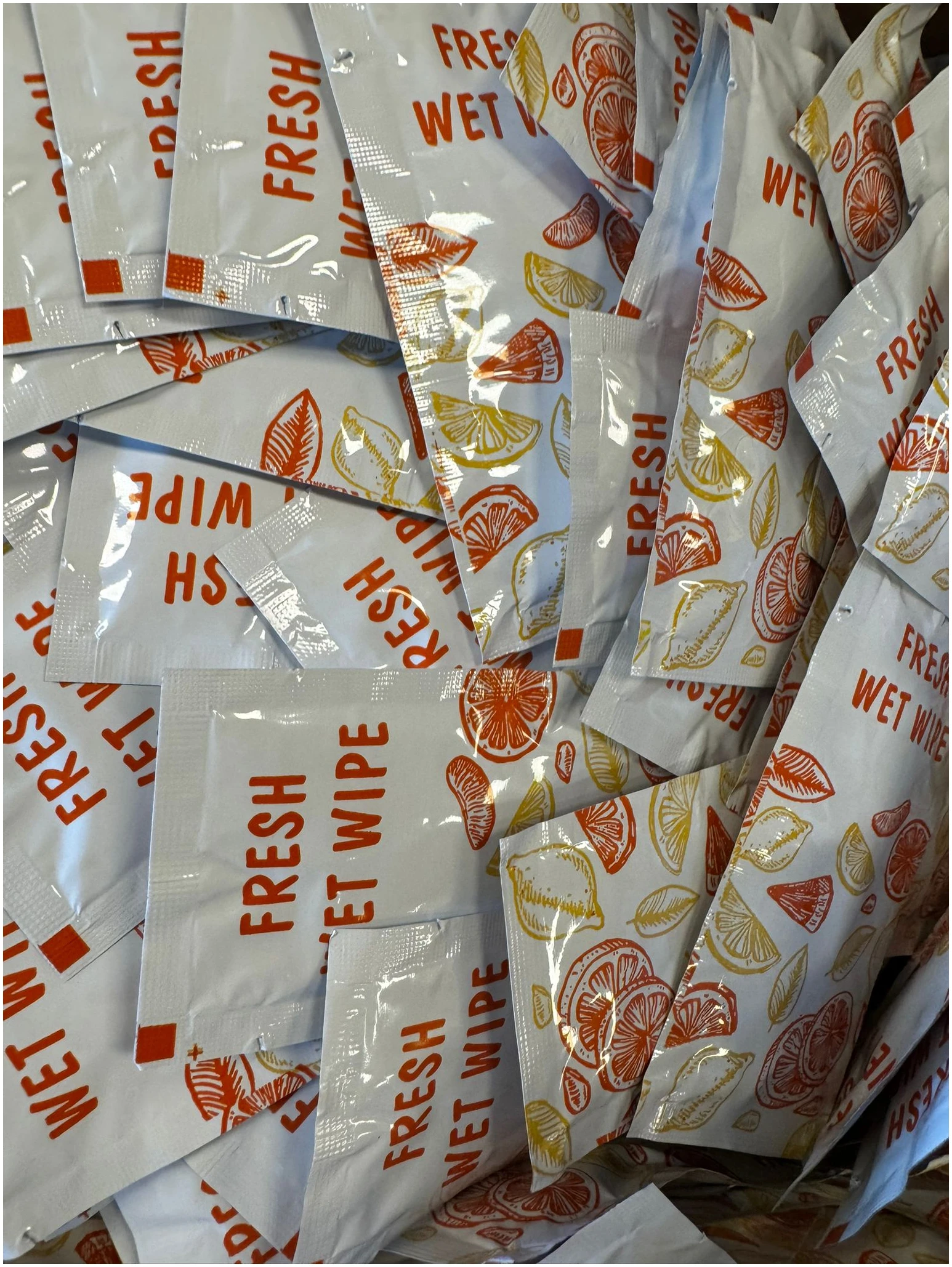 500 stuks citroendoekje Citroendoekjes